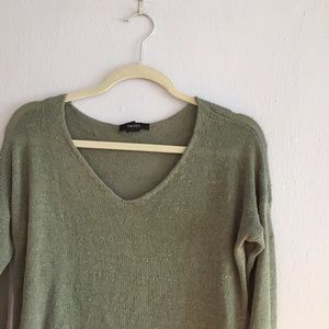 ✨Sage Green Mint Knit Sweater✨